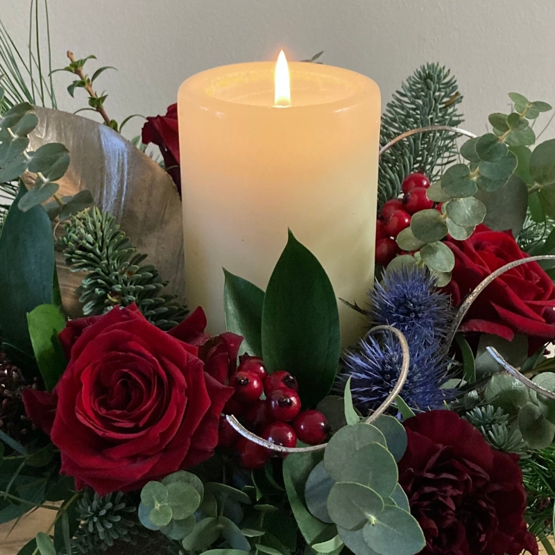 Our Winter Wishes Candle Arrangement