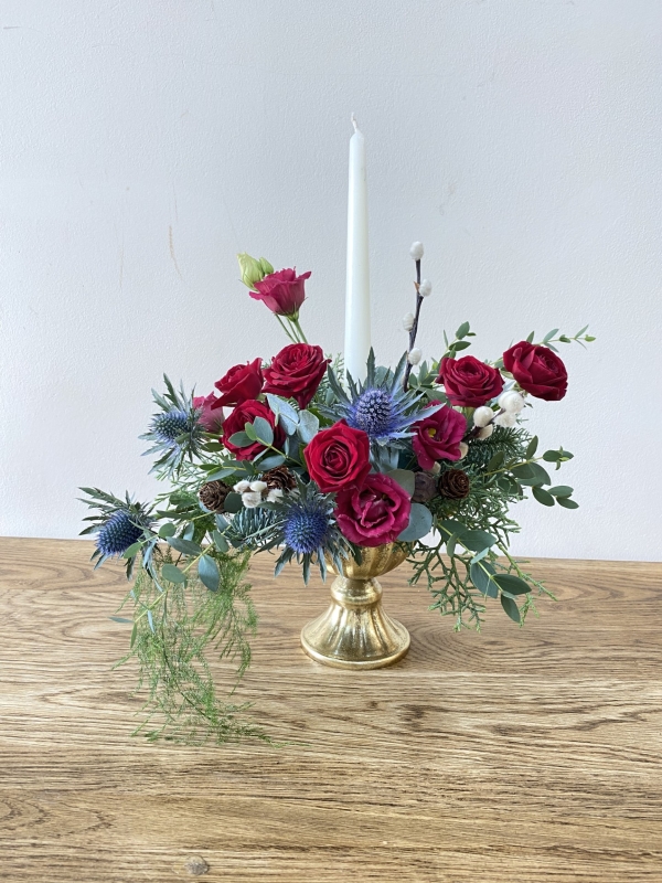 Our Luxury Festive Table Arrangement (Red)