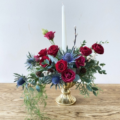 Our Luxury Festive Table Arrangement (Red)