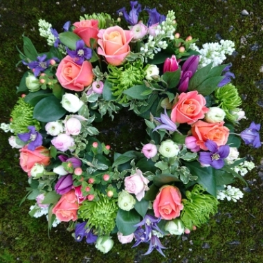 Customer Choice Funeral Wreath