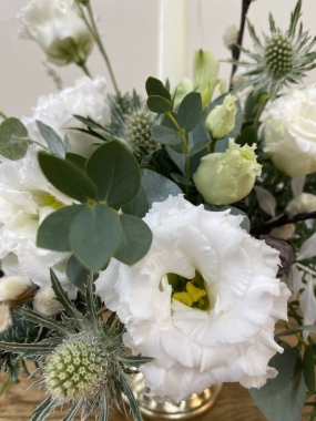 Our Luxury Festive Table Arrangement (White)