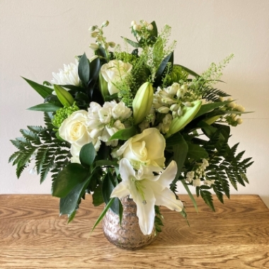 Luxury White Lily Bouquet